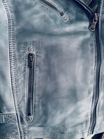 CBL Between-Season Jacket 'Lederjacke' in Blue