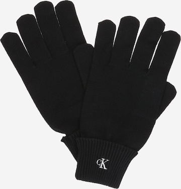 juoda Calvin Klein Pirštuotos pirštinės: priekis