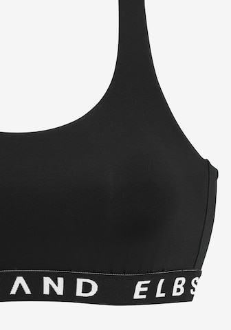 Bustier Bikini Elbsand en noir