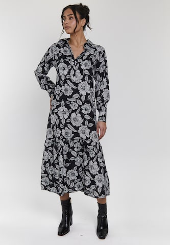South Beach Jurk in Blauw: voorkant