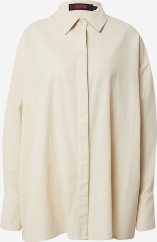 Misspap Blouse in Beige: voorkant