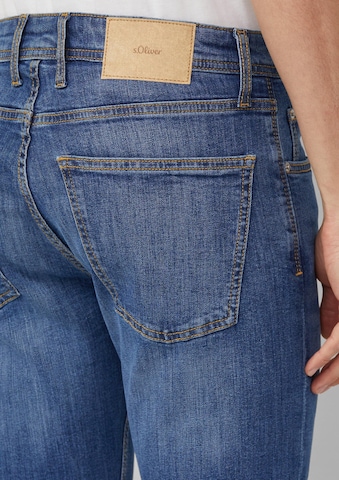 Coupe slim Jean 'Nelio' s.Oliver en bleu