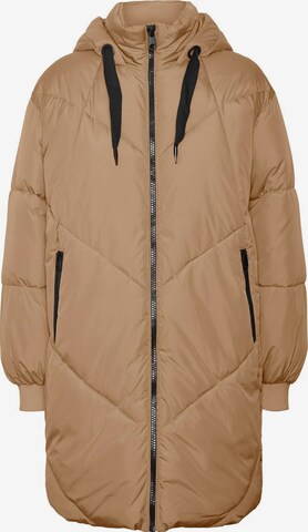 VERO MODA Winter Jacket 'Beverly' in Beige: front