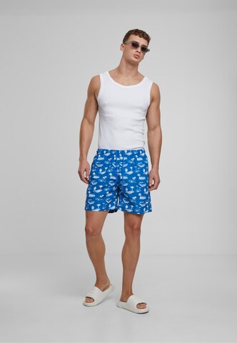 Urban Classics Zwemshorts in Blauw