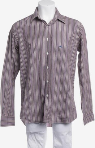 Etro Button Up Shirt in M in Mixed colors: front