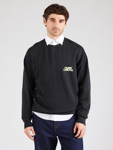 HUGO - Sudadera 'Dargentix' en negro