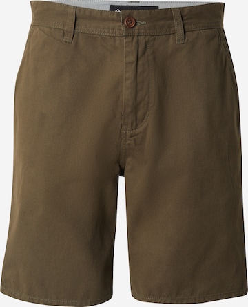 QUIKSILVER Lużny krój Spodnie 'EVERYDAY' w kolorze zielony: przód