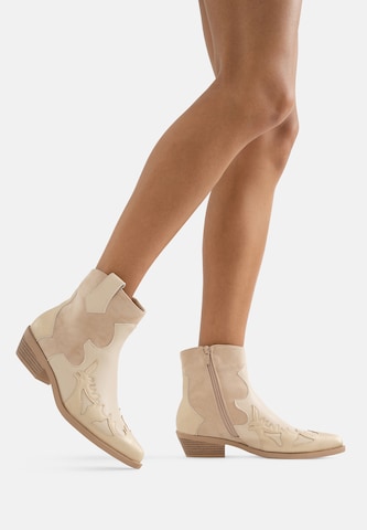 Salinyang Ankelstøvler i beige