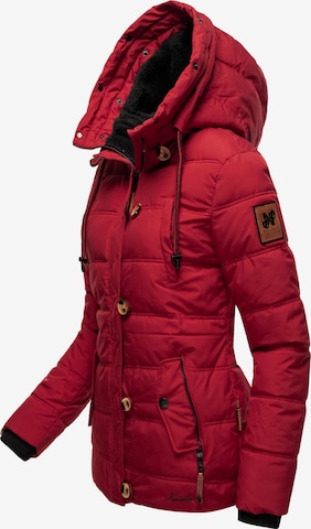 NAVAHOO - Chaqueta de invierno 'Zoja' en rojo