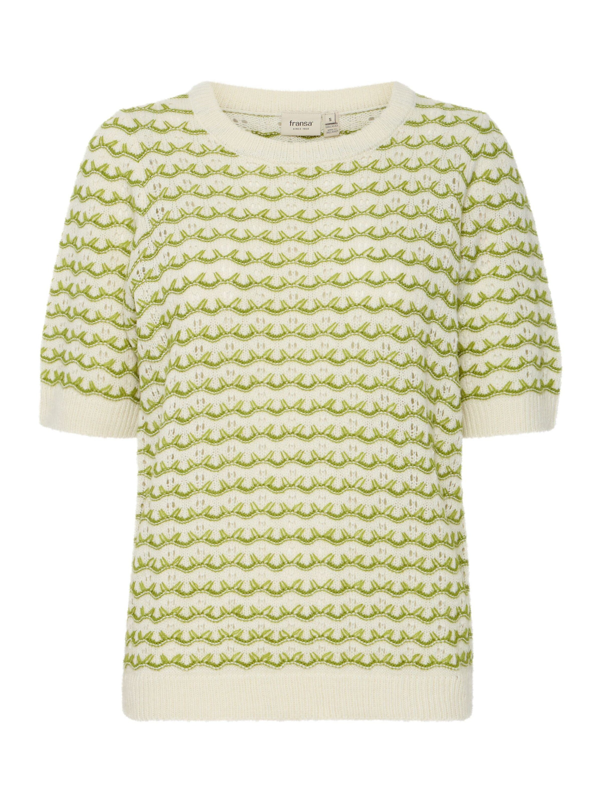 Fransa Sweater 'FRLilje' in Green: front