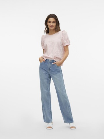 VERO MODA Bluse 'NIKITA' in Pink
