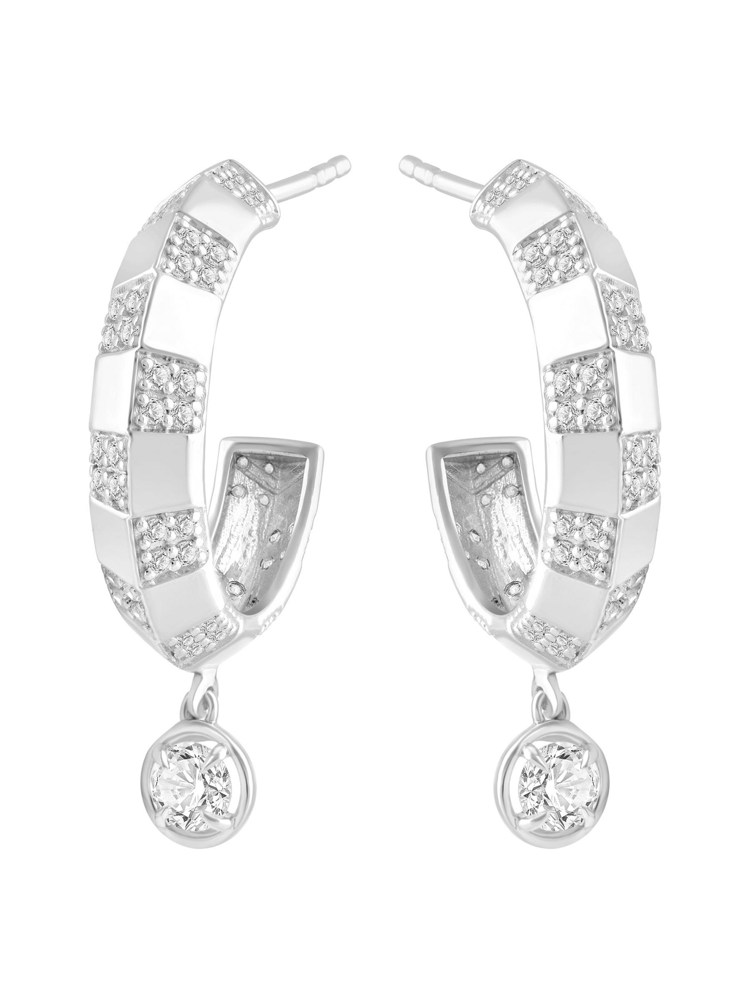 ETHISHER DIAMANTEN Earrings in Silver