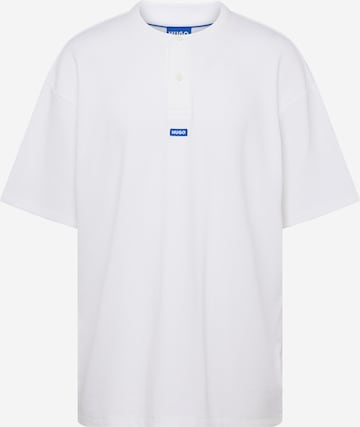 T-Shirt 'Nafu' HUGO Blue en blanc : devant