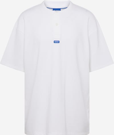HUGO Blue Тениска 'Nafu' в бяло, Преглед на продукта