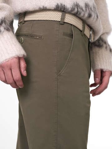 Regular Pantalon chino 'Bonn' MEYER en marron