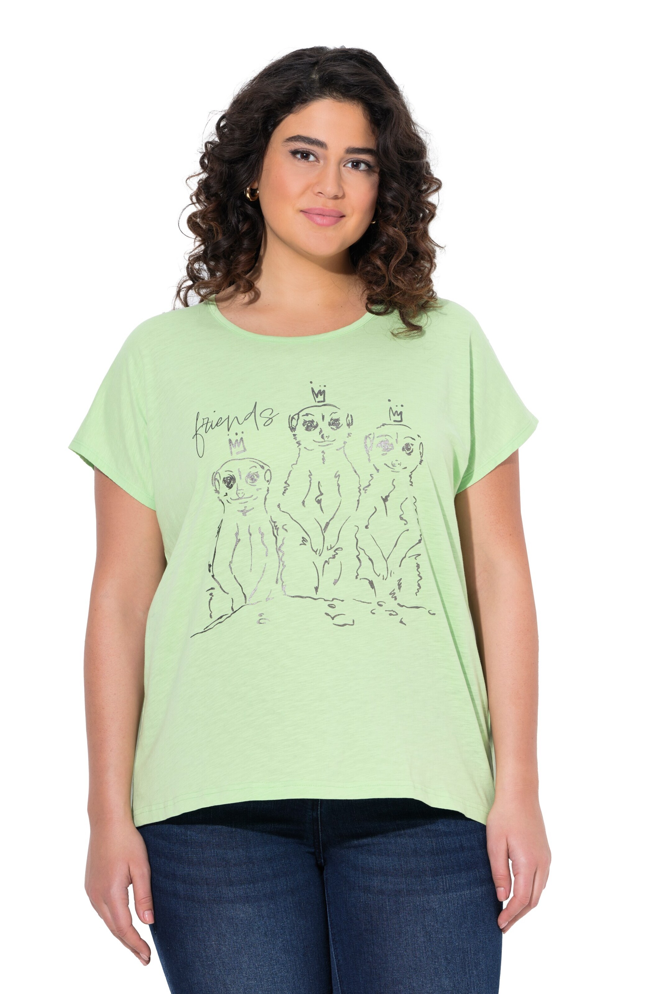 Ulla Popken Shirt in Green: front