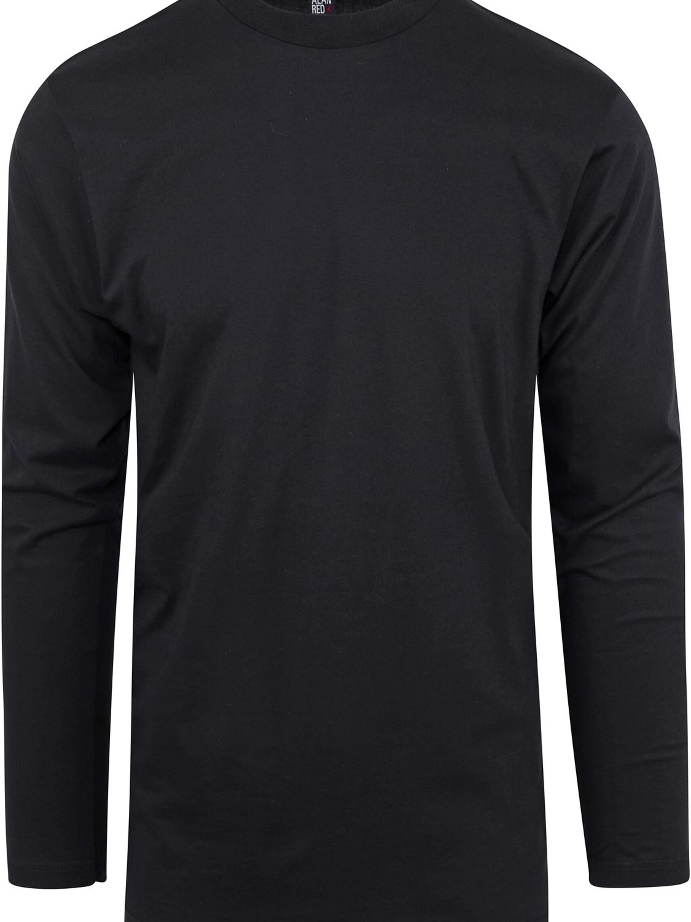 alan red Shirt 'Virginia' in Black