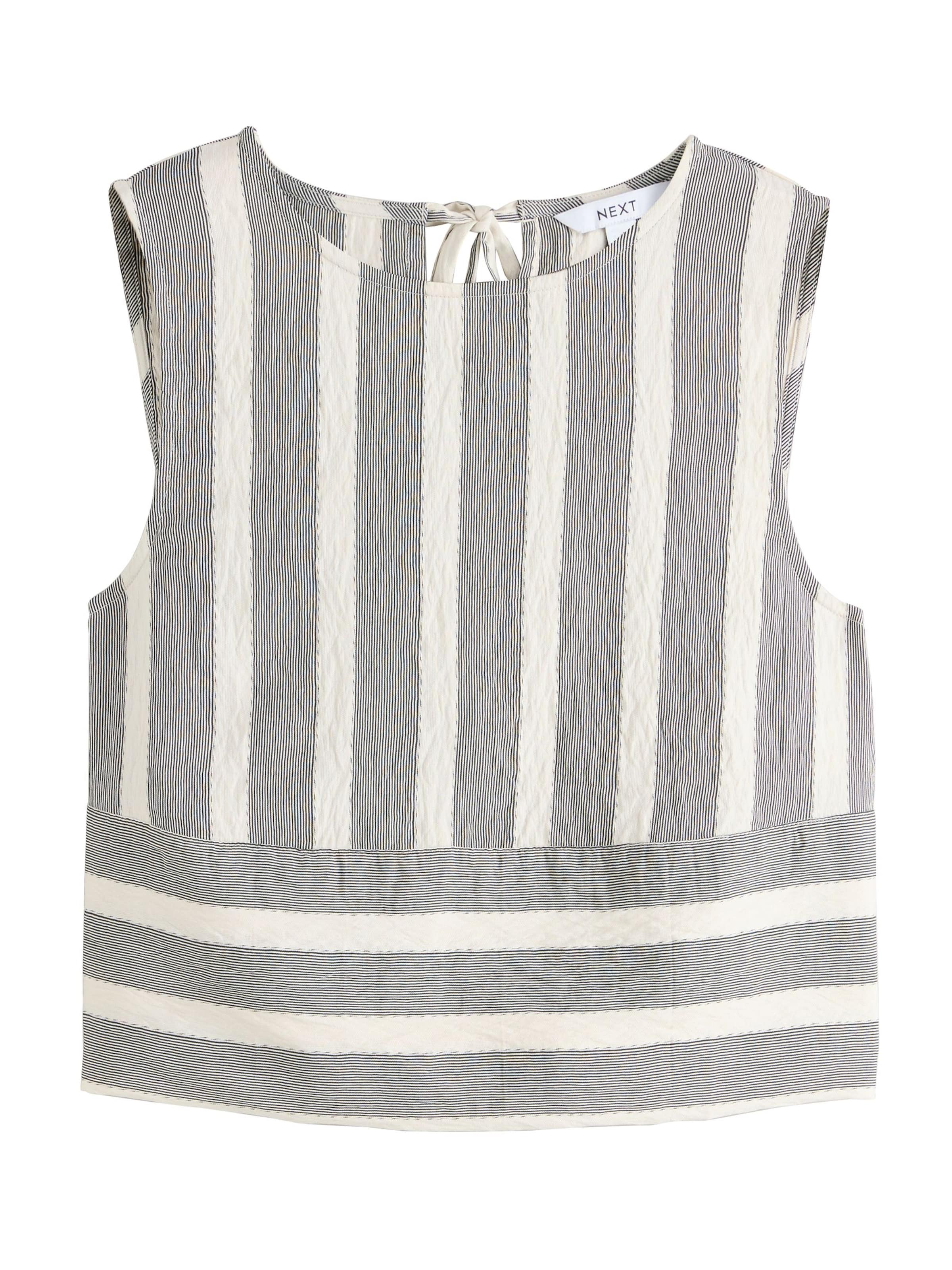 Palaidinė be rankovių iš Next, spalva – pilka / vilnos balta, Prekių apžvalga