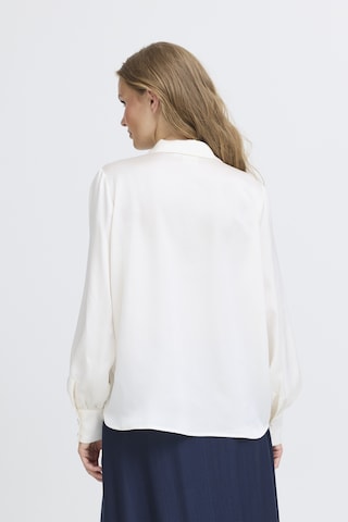 ICHI Blouse in Beige