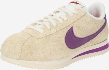 Nike Sportswear - Sapatilhas baixas 'CORTEZ' em bege: frente