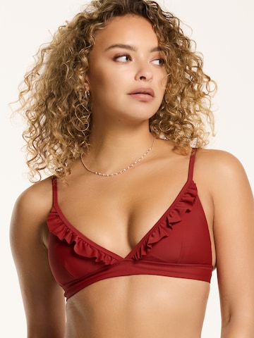 Triangolo Bikini 'Beau' di Shiwi in rosso