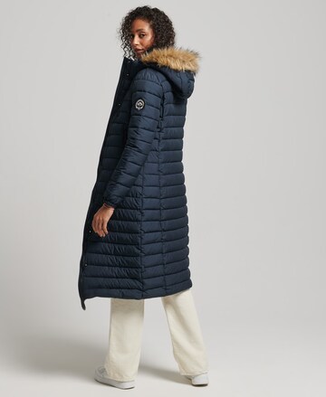 Superdry Winter Coat in Blue