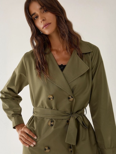Hiccup Between-Seasons Coat in Green, Item view
