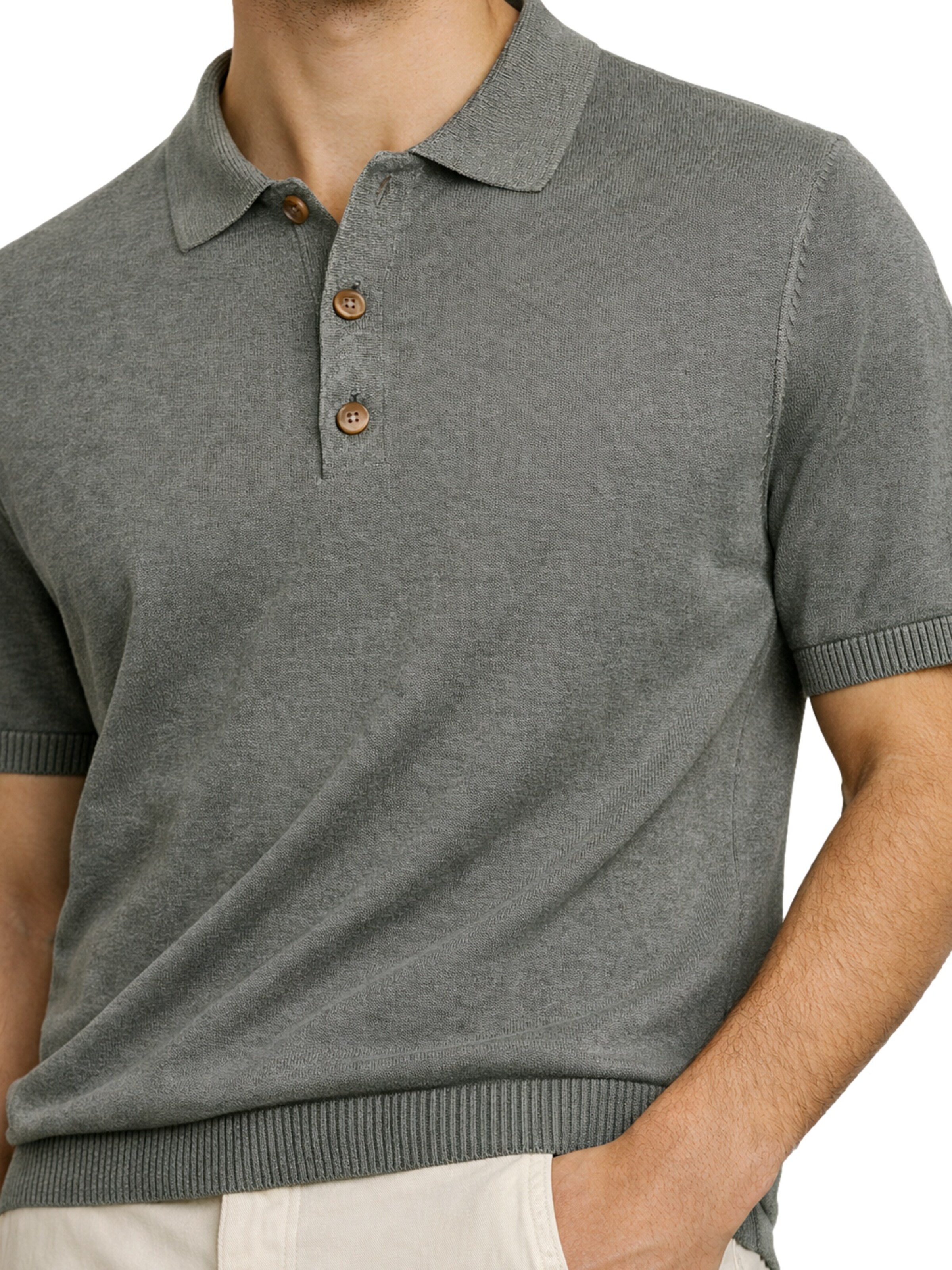 Only & Sons Shirt 'Garson' in Grau