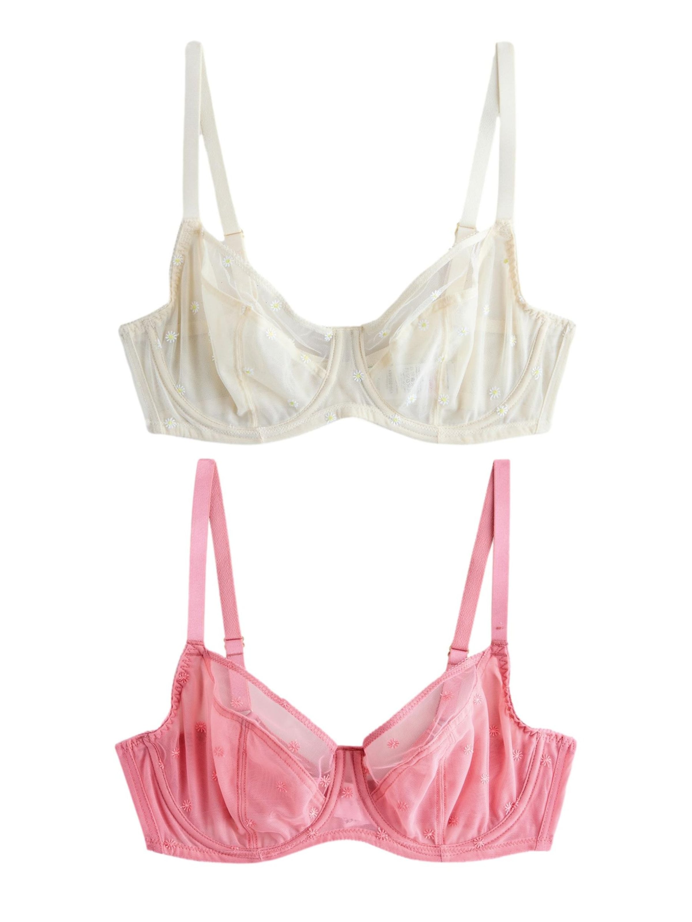 Next Classic Bra in Beige: front