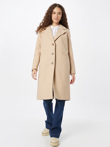 Dorothy Perkins Tussenmantel in Beige: voorkant