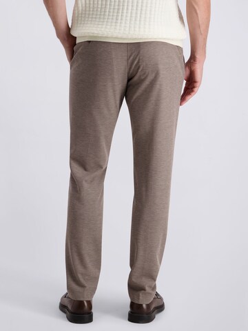 PIERRE CARDIN Slim fit Trousers 'Rick' in Beige