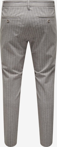 Slimfit Pantaloni eleganți 'MARK' de la Only & Sons pe gri