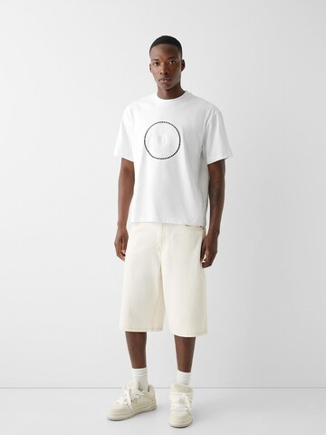 Bershka Bluser & t-shirts i hvid
