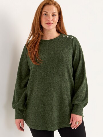 Cellbes of Sweden Sweater in Green: front