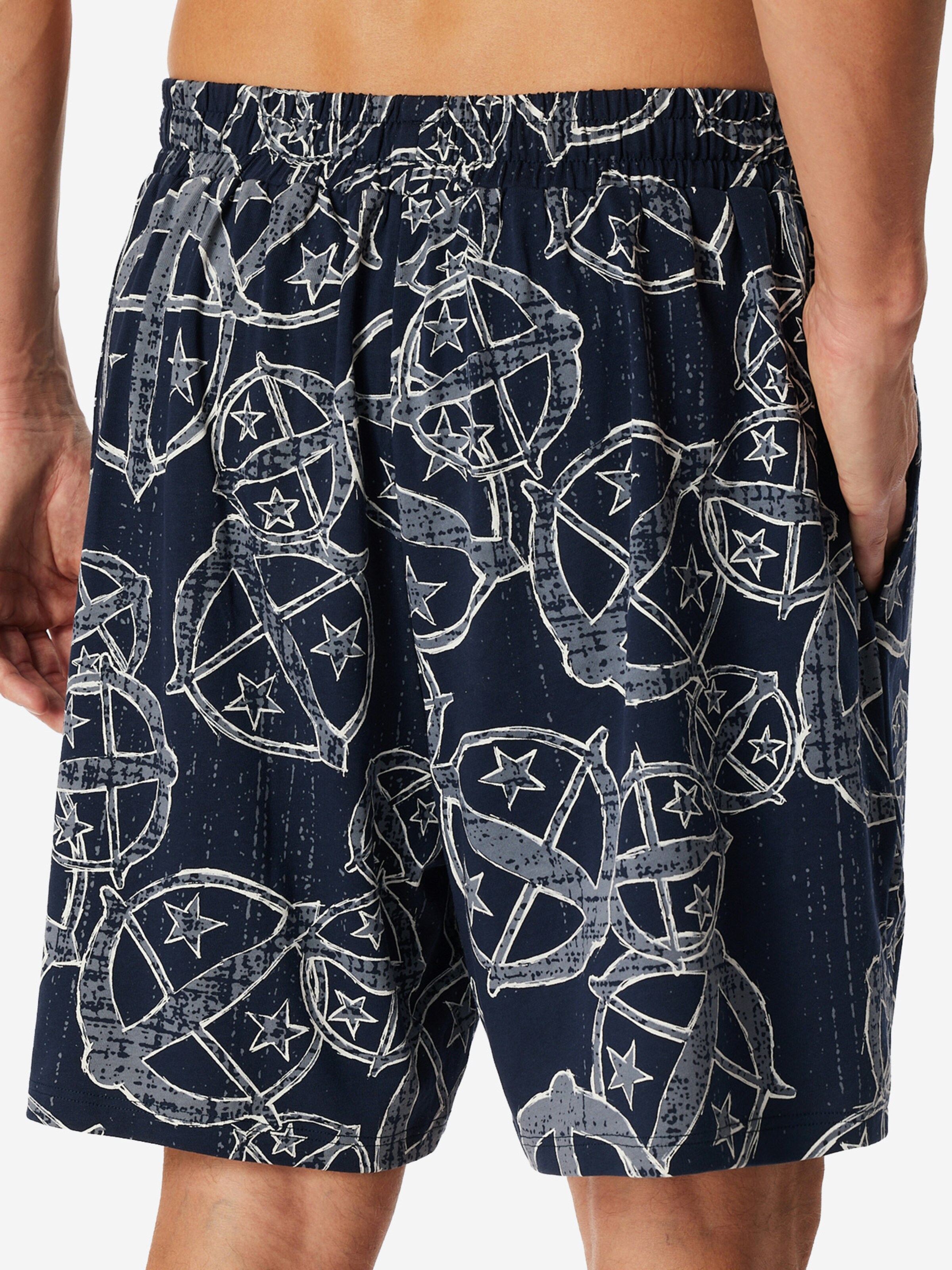Pantalon de pyjama ' SCHIESSER 150 YEARS ' SCHIESSER en bleu
