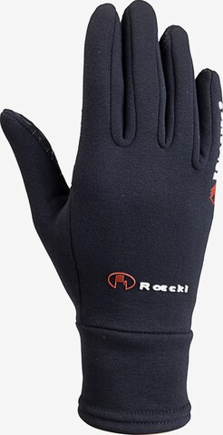 Roeckl Athletic Gloves 'Pino' in Black: front