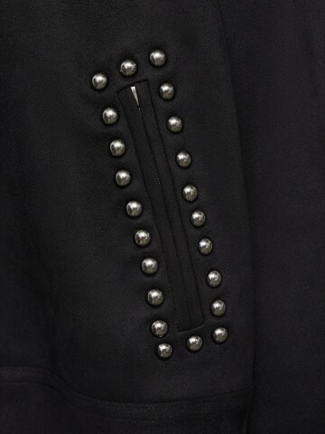 MANGO Between-season jacket 'Texaco' in Black