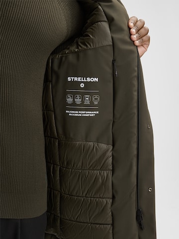 STRELLSON Winterparka 'Flex' in Groen