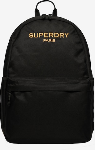 Superdry Backpack in Black: front