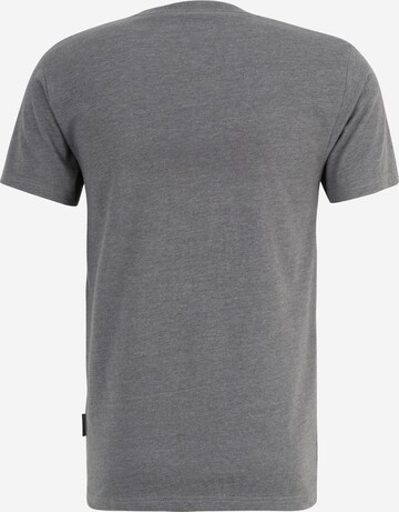 Cleptomanicx Shirt 'Embro Gull' in Grey