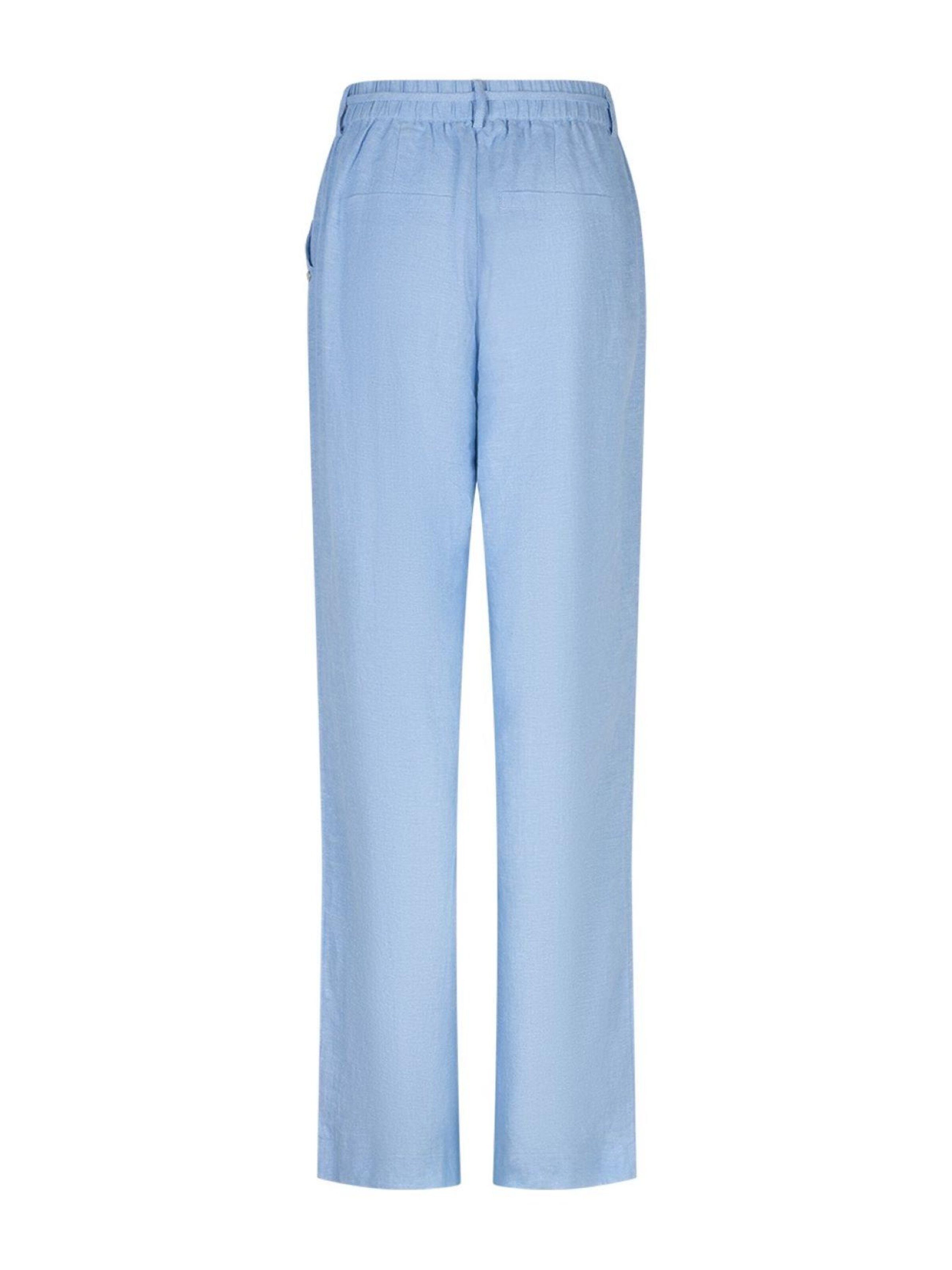 Red Button Regular Broek 'Red Button Claudette melange' in Blauw