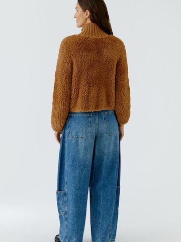 OUI Knit Cardigan in Brown