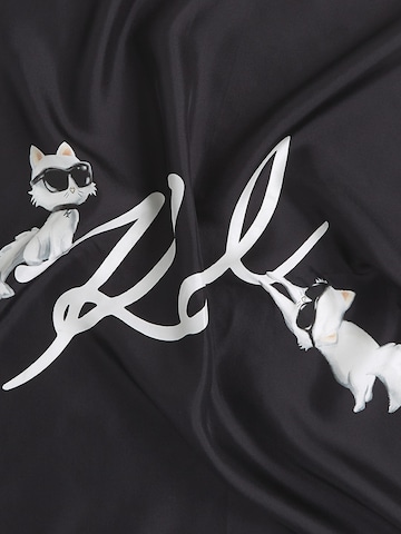 melns Karl Lagerfeld Lakats 'Ikon'