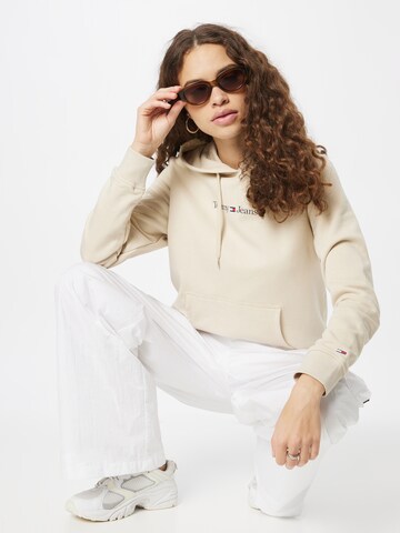 Sweat-shirt Tommy Jeans en beige