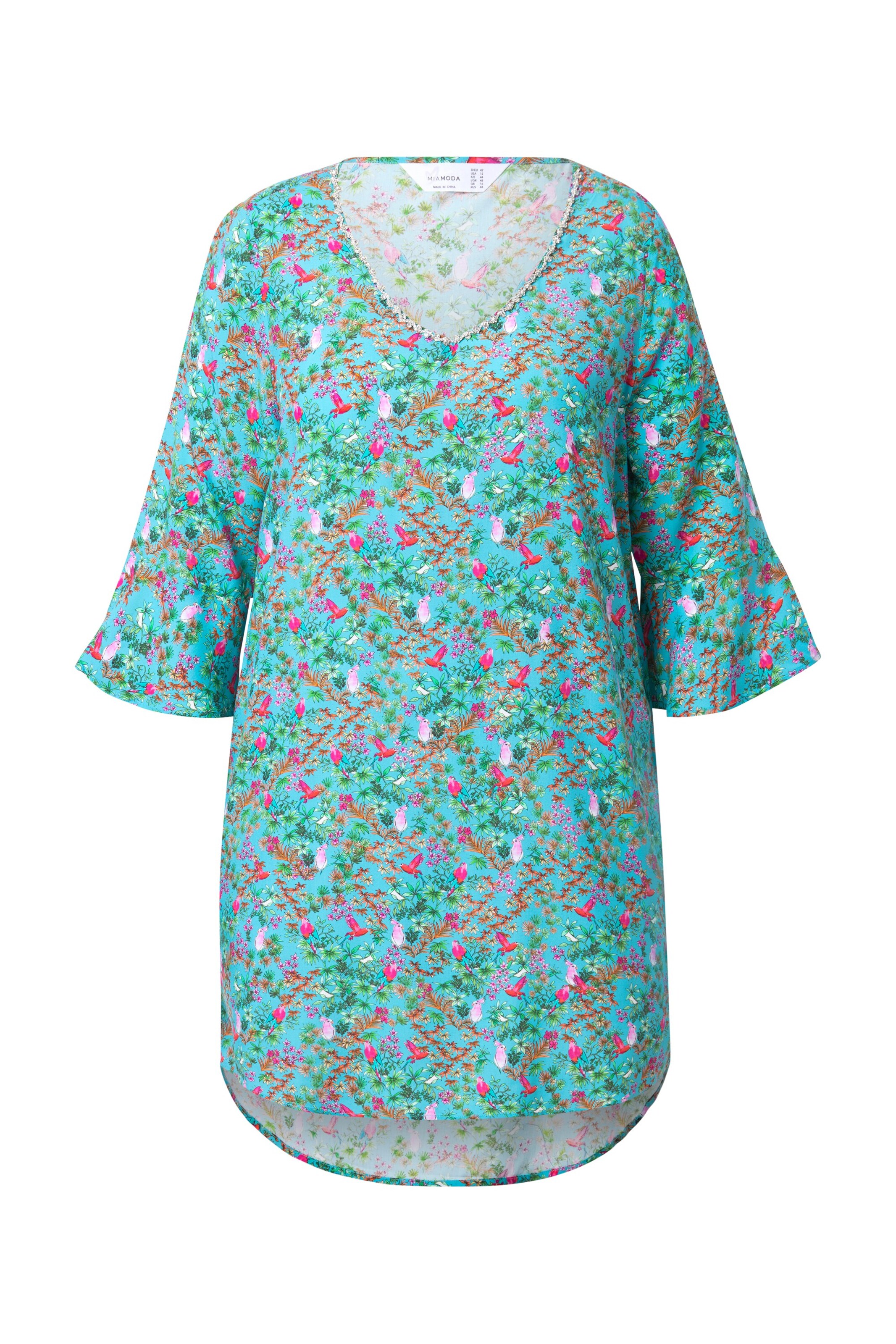 MIAMODA Tunika in Blau: Vorderseite