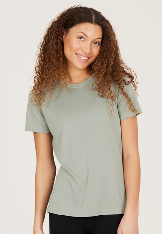 Athlecia Performance Shirt 'Rosalva' in Green: front