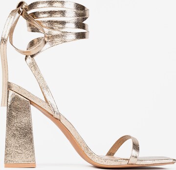 Celena Strap Sandals 'Charney' in Gold