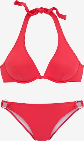 CHIEMSEE Bügel-Bikini in Rot: predná strana