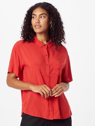 UNITED COLORS OF BENETTON Blouse in Red: front