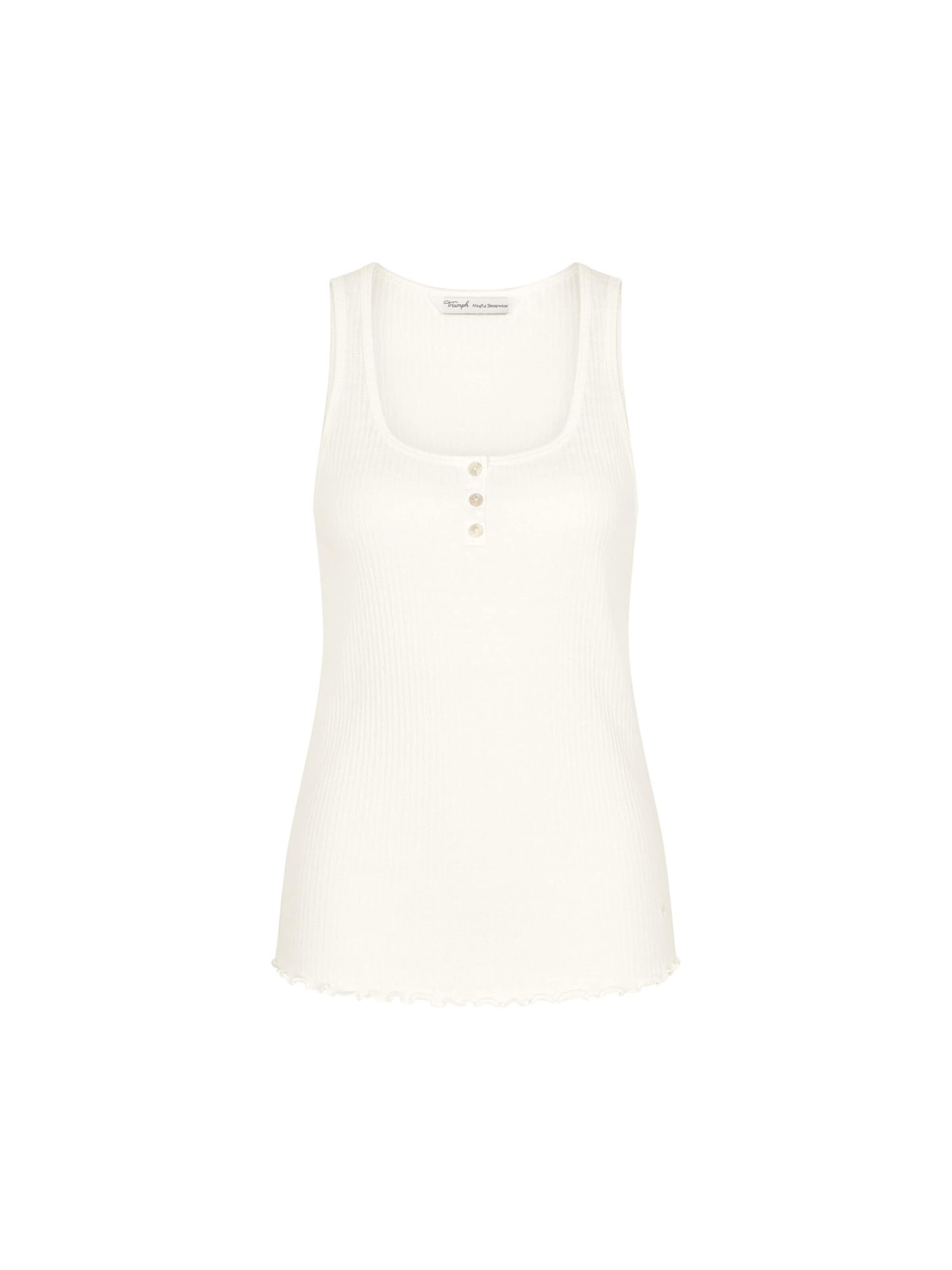 TRIUMPH Top ' Red Label Mix & Match Top ' in Wit: voorkant